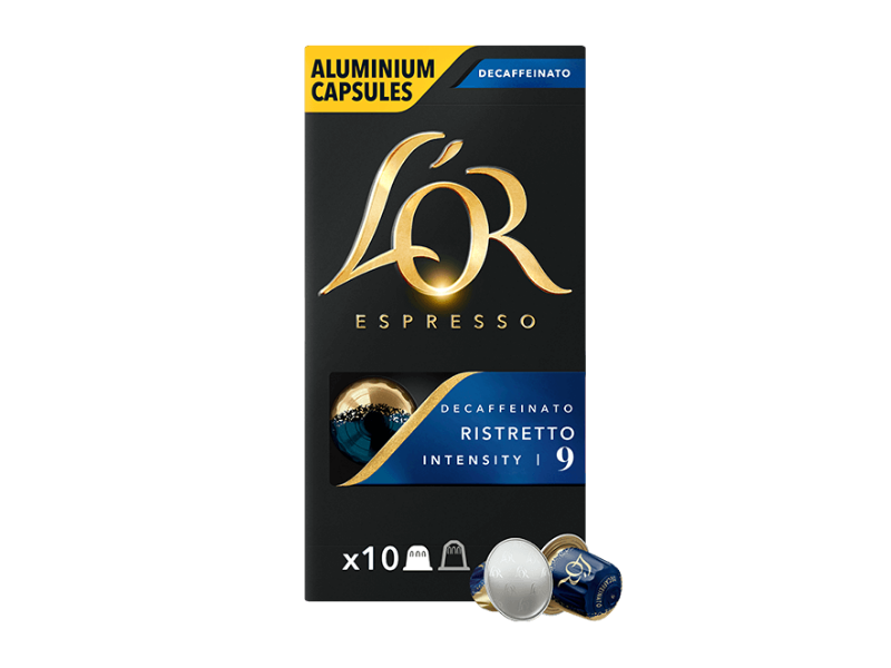 L'Or Ristretto decaf 10 caps pdp 1