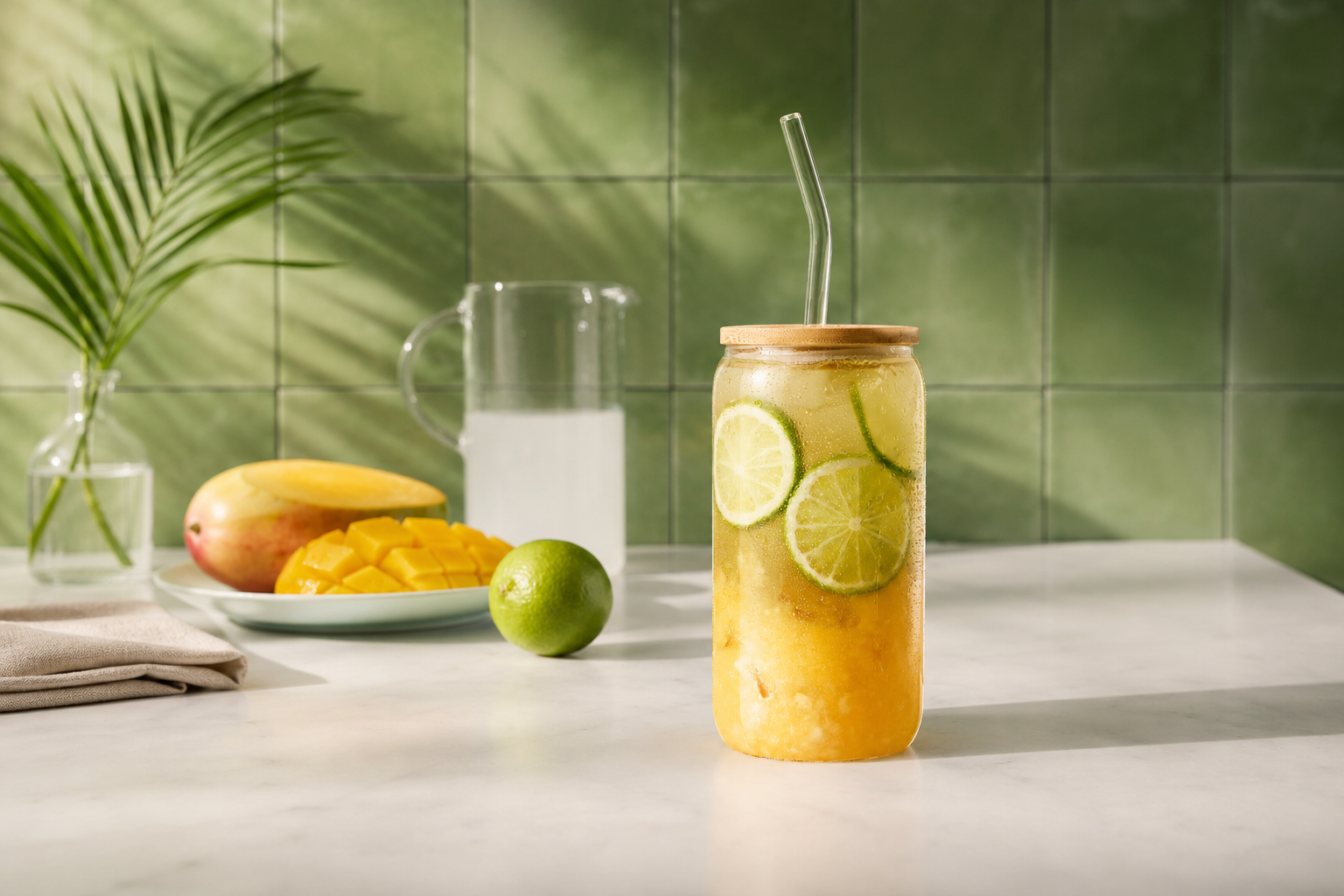 PT-Matcha mango cooler